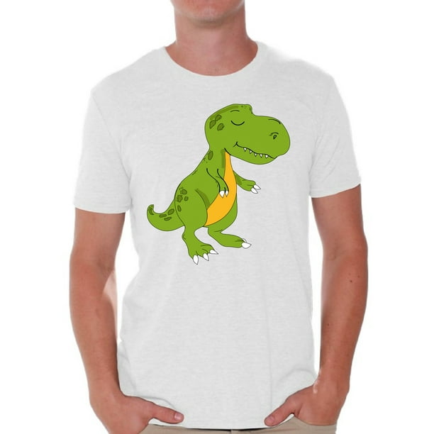 Herren T-Shirt T-Rex Tyrannosaurus Dinosaurier Fun-Shirt Outdoor Adventure